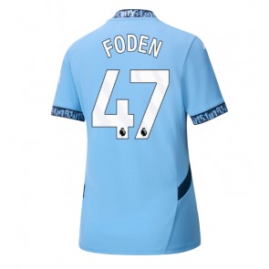 Manchester City Phil Foden #47 Hemmatröja Dam 2024-25 Kortärmad