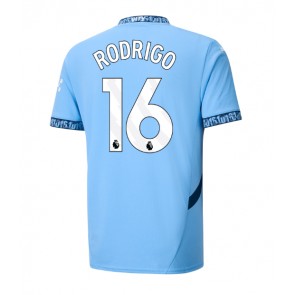 Manchester City Rodri Hernandez #16 Hemmatröja 2024-25 Kortärmad