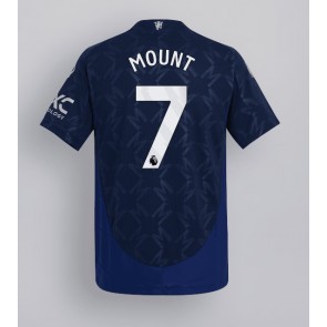 Manchester United Mason Mount #7 Bortatröja 2024-25 Kortärmad