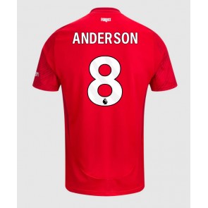 Nottingham Forest Elliot Anderson #8 Hemmatröja 2024-25 Kortärmad