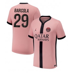 Paris Saint-Germain Bradley Barcola #29 Tredje Tröja 2024-25 Kortärmad