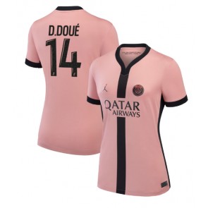 Paris Saint-Germain Desire Doue #14 Tredje Tröja Dam 2024-25 Kortärmad