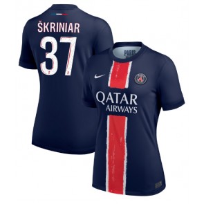 Paris Saint-Germain Milan Skriniar #37 Hemmatröja Dam 2024-25 Kortärmad