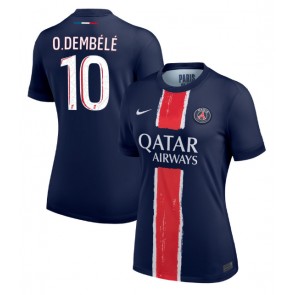 Paris Saint-Germain Ousmane Dembele #10 Hemmatröja Dam 2024-25 Kortärmad