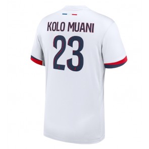 Paris Saint-Germain Randal Kolo Muani #23 Bortatröja 2024-25 Kortärmad