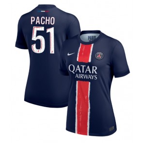 Paris Saint-Germain Willian Pacho #51 Hemmatröja Dam 2024-25 Kortärmad