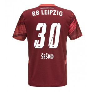 RB Leipzig Benjamin Sesko #30 Bortatröja 2024-25 Kortärmad