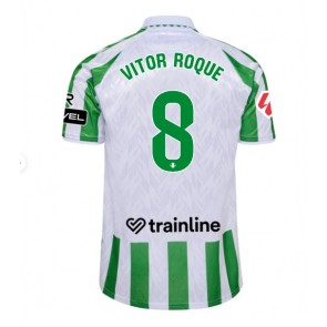 Real Betis Vitor Roque #8 Hemmatröja 2024-25 Kortärmad