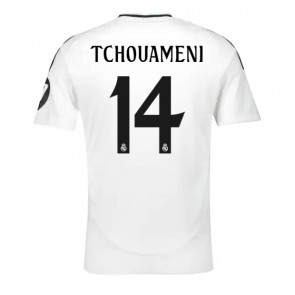 Real Madrid Aurelien Tchouameni #14 Hemmatröja 2024-25 Kortärmad