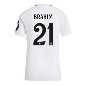 Real Madrid Brahim Diaz #21 Hemmatröja Dam 2024-25 Kortärmad