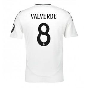 Real Madrid Federico Valverde #8 Hemmatröja 2024-25 Kortärmad