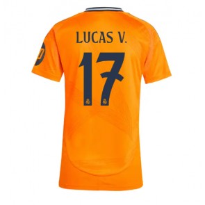 Real Madrid Lucas Vazquez #17 Bortatröja Dam 2024-25 Kortärmad