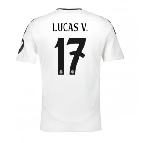 Real Madrid Lucas Vazquez #17 Hemmatröja 2024-25 Kortärmad