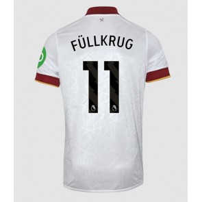 West Ham United Niclas Fullkrug #11 Tredje Tröja 2024-25 Kortärmad