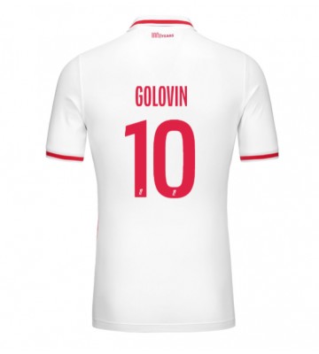 AS Monaco Aleksandr Golovin #10 Hemmatröja 2024-25 Kortärmad