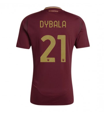 AS Roma Paulo Dybala #21 Hemmatröja 2024-25 Kortärmad