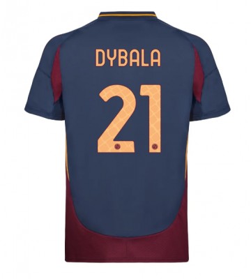 AS Roma Paulo Dybala #21 Tredje Tröja 2024-25 Kortärmad