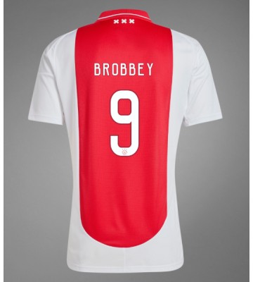 Ajax Brian Brobbey #9 Hemmatröja 2024-25 Kortärmad