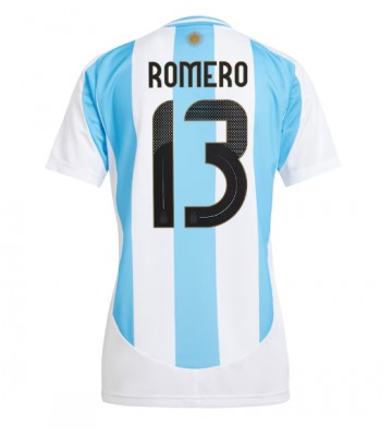 Argentina Cristian Romero #13 Hemmatröja Dam Copa America 2024 Kortärmad