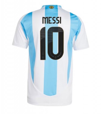 Argentina Lionel Messi #10 Hemmatröja Copa America 2024 Kortärmad