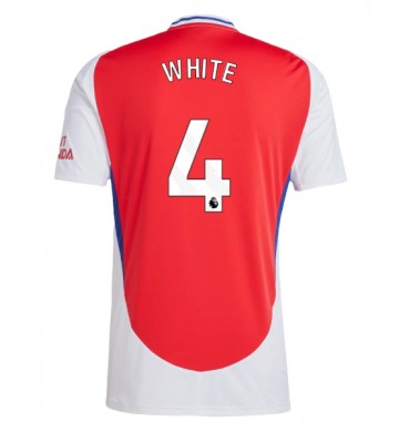 Arsenal Ben White #4 Hemmatröja 2024-25 Kortärmad