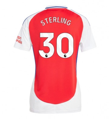 Arsenal Raheem Sterling #30 Hemmatröja Dam 2024-25 Kortärmad