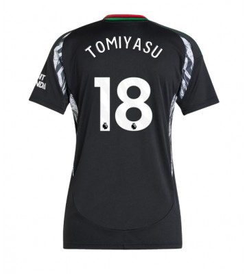 Arsenal Takehiro Tomiyasu #18 Bortatröja Dam 2024-25 Kortärmad