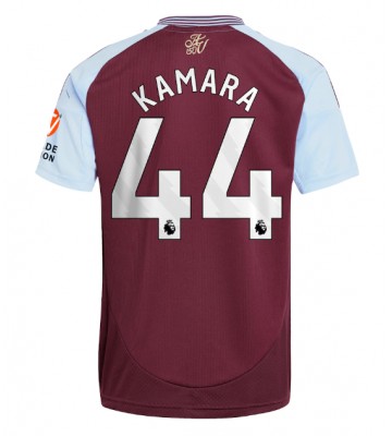 Aston Villa Boubacar Kamara #44 Hemmatröja 2024-25 Kortärmad