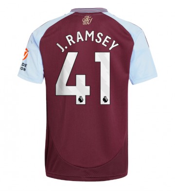 Aston Villa Jacob Ramsey #41 Hemmatröja 2024-25 Kortärmad