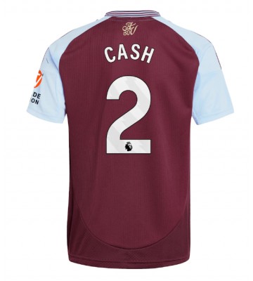 Aston Villa Matty Cash #2 Hemmatröja 2024-25 Kortärmad