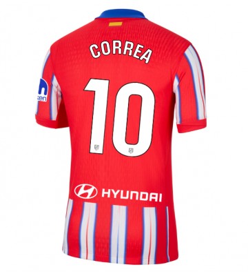 Atletico Madrid Angel Correa #10 Hemmatröja 2024-25 Kortärmad