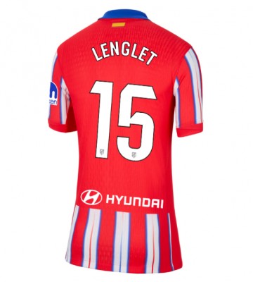 Atletico Madrid Clement Lenglet #15 Hemmatröja Dam 2024-25 Kortärmad