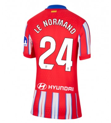 Atletico Madrid Robin Le Normand #24 Hemmatröja Dam 2024-25 Kortärmad