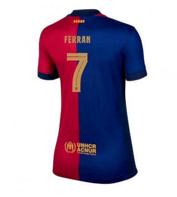 Barcelona Ferran Torres #7 Hemmatröja Dam 2024-25 Kortärmad