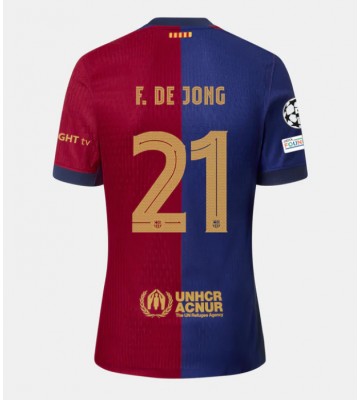 Barcelona Frenkie de Jong #21 Hemmatröja 2024-25 Kortärmad