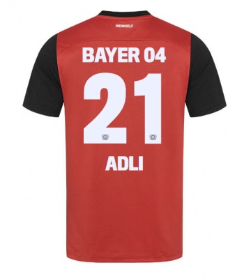 Bayer Leverkusen Amine Adli #21 Hemmatröja 2024-25 Kortärmad