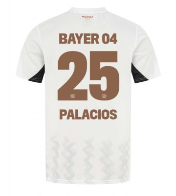 Bayer Leverkusen Exequiel Palacios #25 Bortatröja 2024-25 Kortärmad