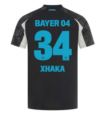 Bayer Leverkusen Granit Xhaka #34 Tredje Tröja 2024-25 Kortärmad