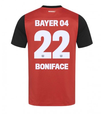 Bayer Leverkusen Victor Boniface #22 Hemmatröja 2024-25 Kortärmad