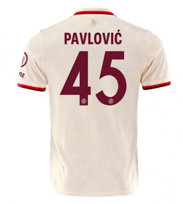 Bayern Munich Aleksandar Pavlovic #45 Tredje Tröja 2024-25 Kortärmad