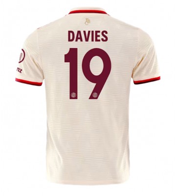 Bayern Munich Alphonso Davies #19 Tredje Tröja 2024-25 Kortärmad