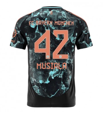 Bayern Munich Jamal Musiala #42 Bortatröja 2024-25 Kortärmad