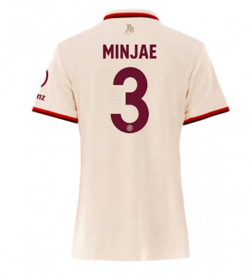 Bayern Munich Kim Min-jae #3 Tredje Tröja Dam 2024-25 Kortärmad