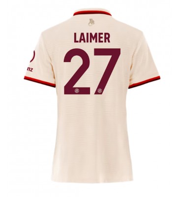 Bayern Munich Konrad Laimer #27 Tredje Tröja Dam 2024-25 Kortärmad