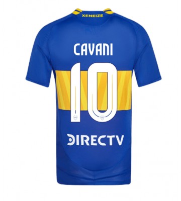 Boca Juniors Edinson Cavani #10 Hemmatröja 2024-25 Kortärmad