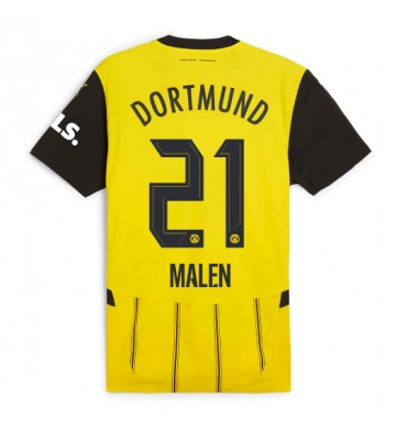 Borussia Dortmund Donyell Malen #21 Hemmatröja 2024-25 Kortärmad