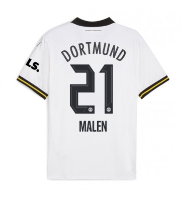 Borussia Dortmund Donyell Malen #21 Tredje Tröja 2024-25 Kortärmad