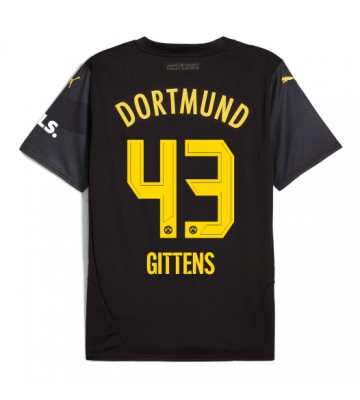 Borussia Dortmund Jamie Bynoe-Gittens #43 Bortatröja 2024-25 Kortärmad