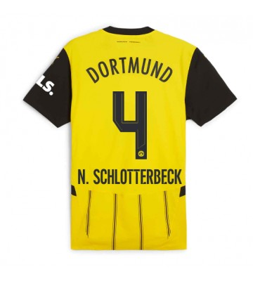 Borussia Dortmund Nico Schlotterbeck #4 Hemmatröja 2024-25 Kortärmad