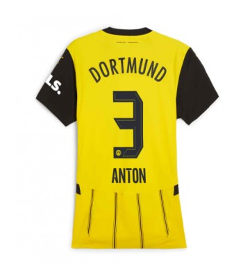 Borussia Dortmund Waldemar Anton #3 Hemmatröja Dam 2024-25 Kortärmad